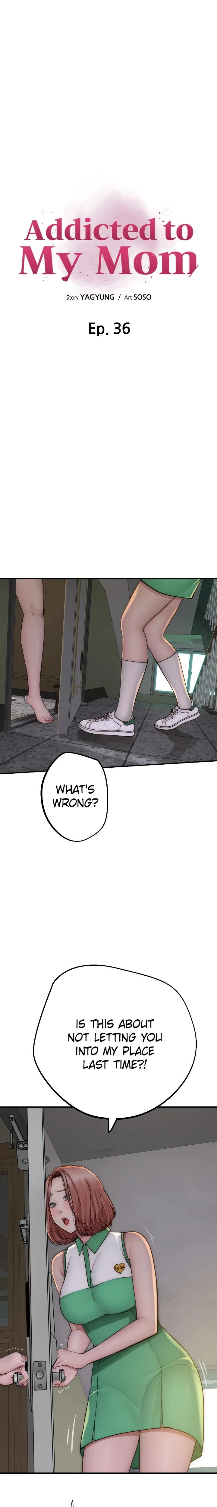 Addicted To My Mom Chapter 036 Page 1