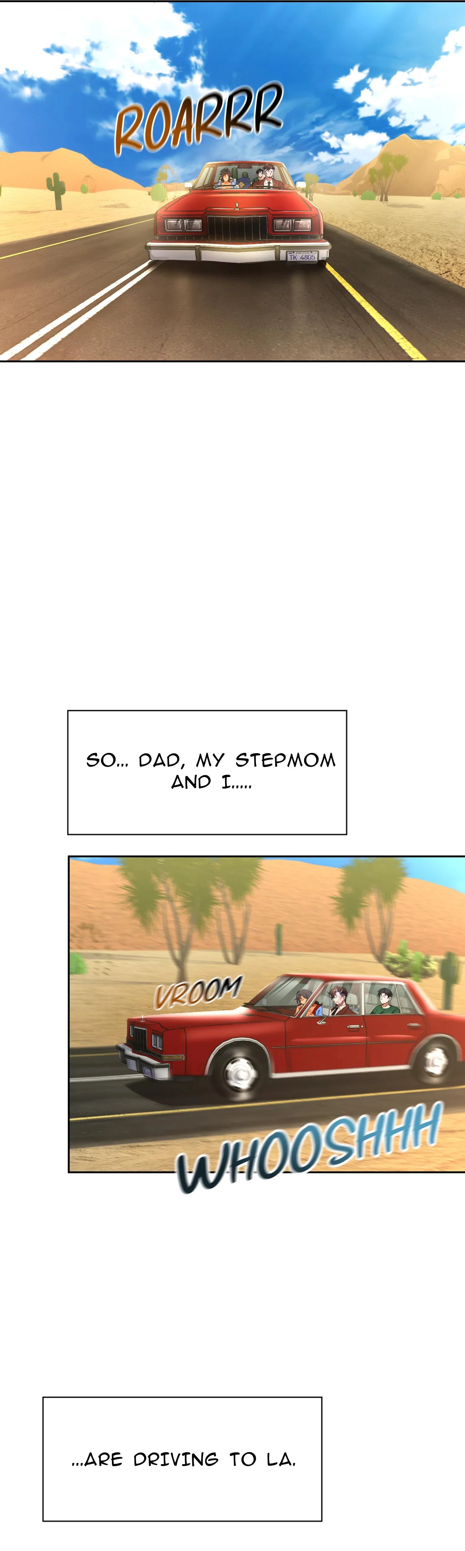 Backseat Trip With My Stepmother Chapter 01 Page 2