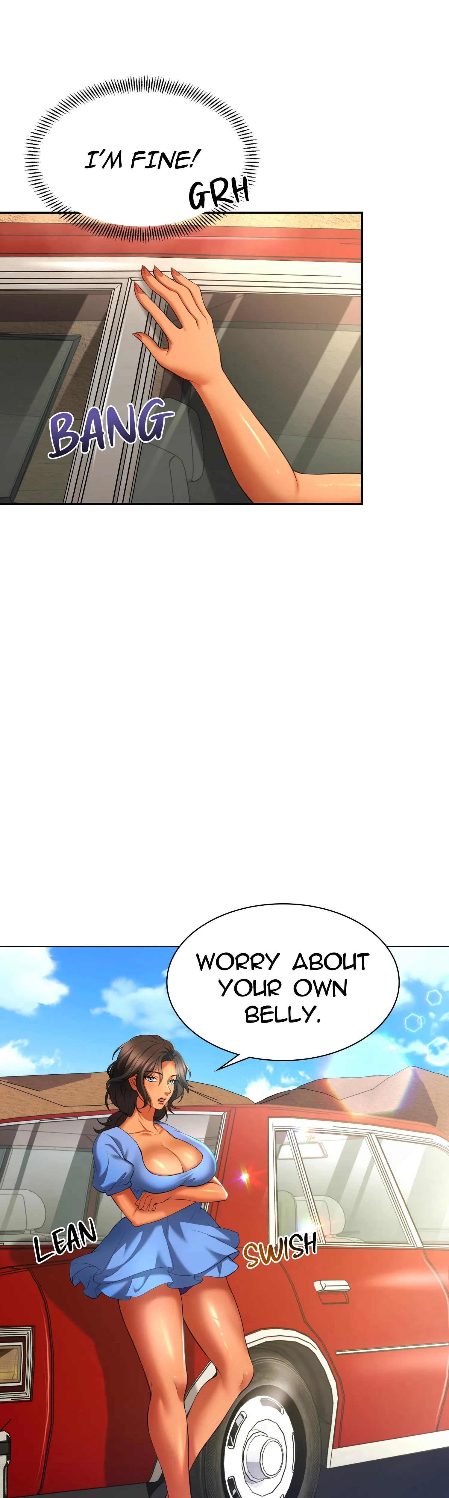 Backseat Trip With My Stepmother Chapter 01 Page 14
