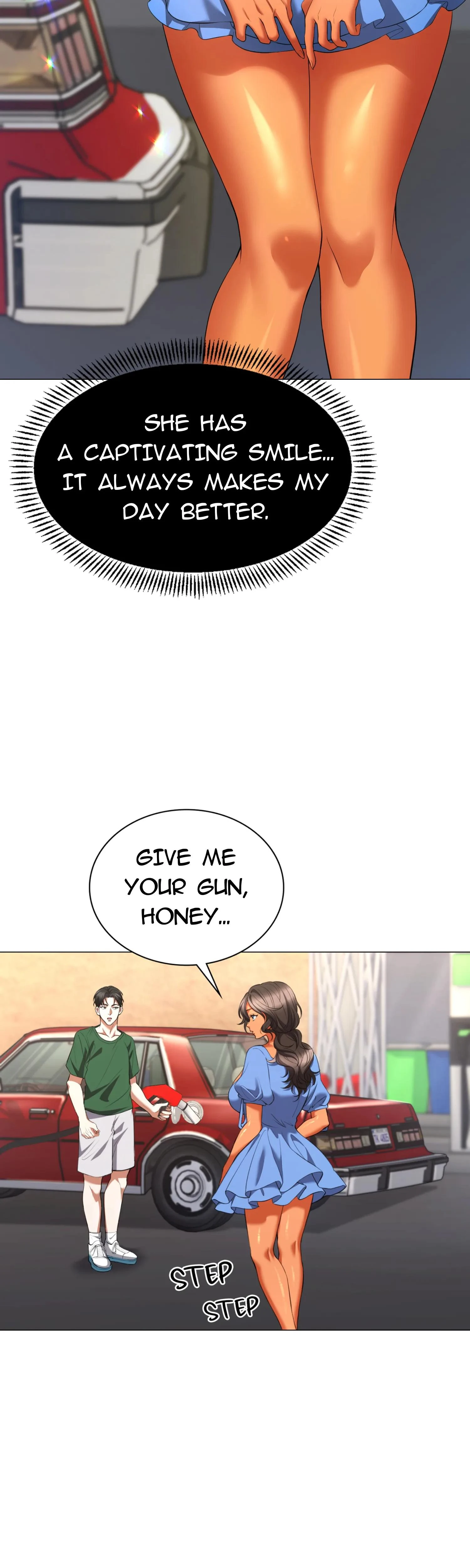 Backseat Trip With My Stepmother Chapter 01 Page 18