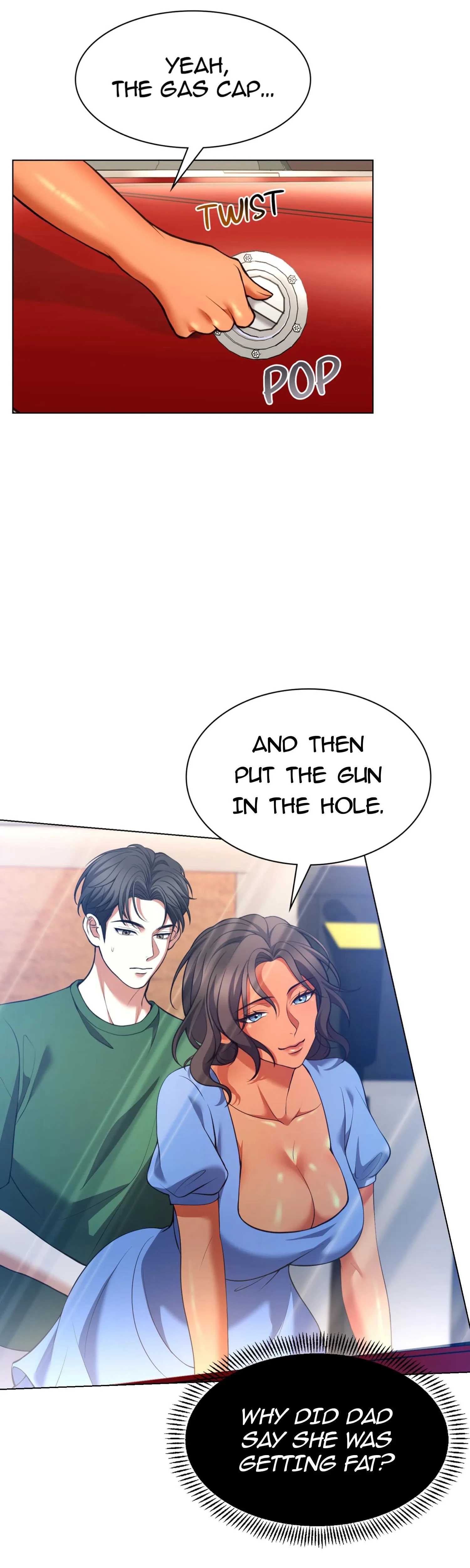 Backseat Trip With My Stepmother Chapter 01 Page 21