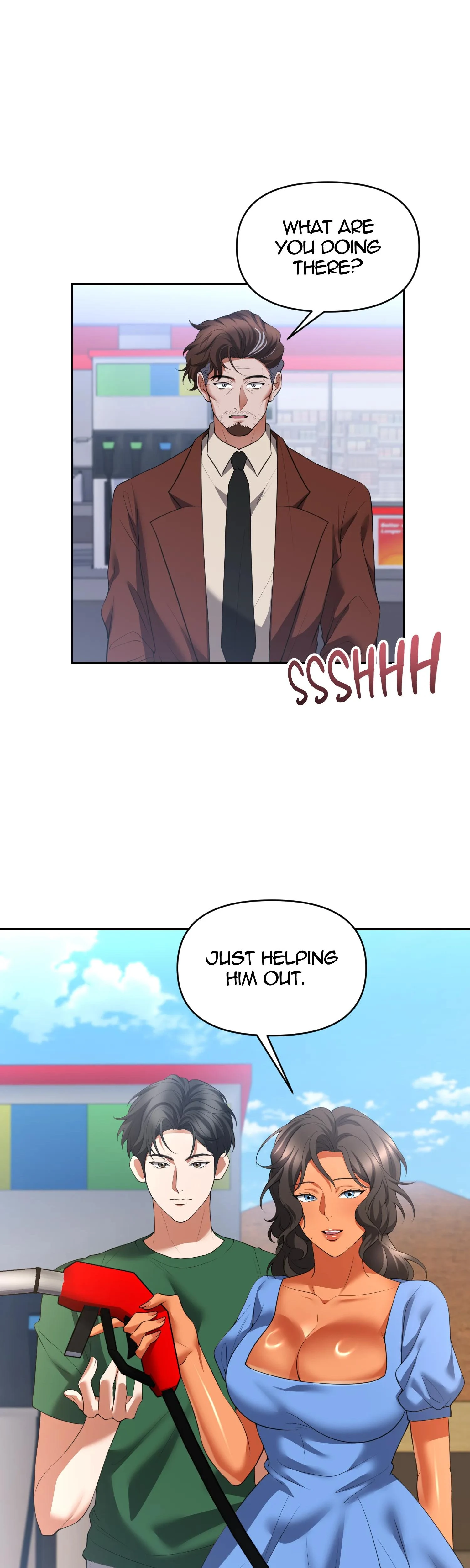 Backseat Trip With My Stepmother Chapter 02 Page 1