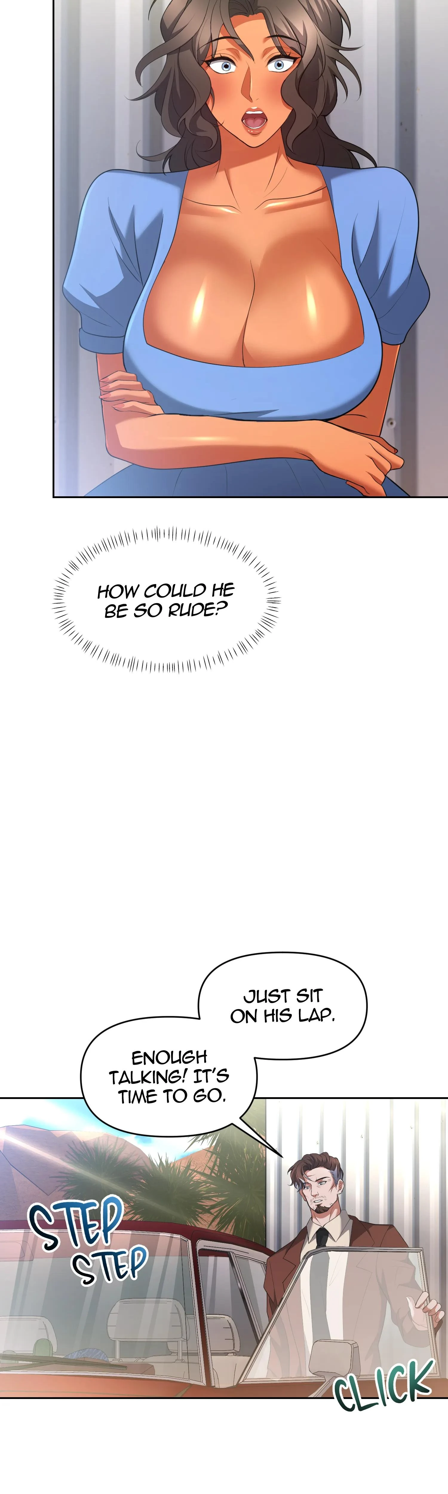 Backseat Trip With My Stepmother Chapter 02 Page 24
