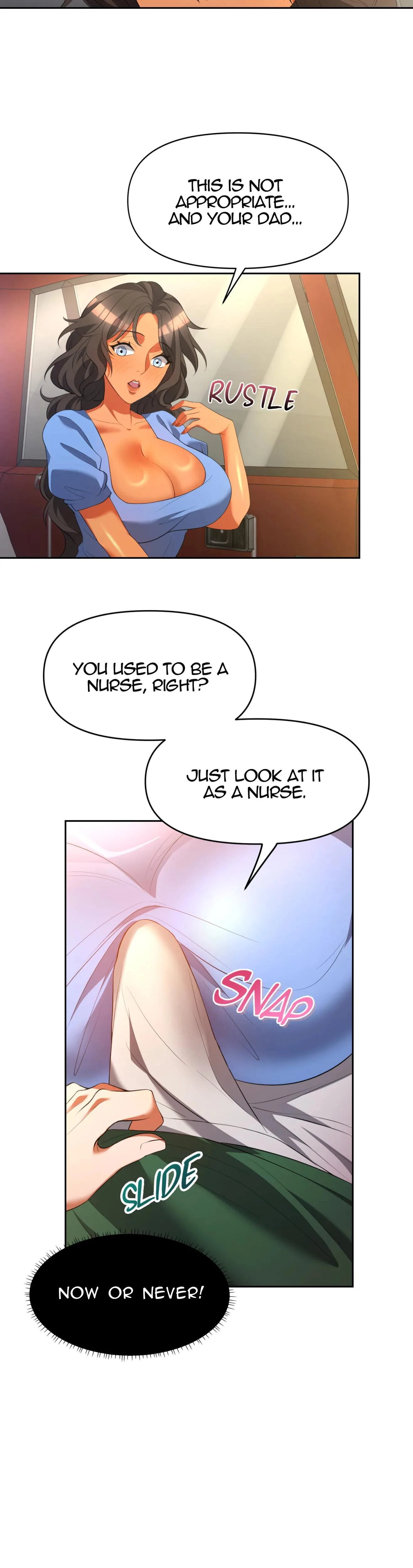 Backseat Trip With My Stepmother Chapter 03 Page 13