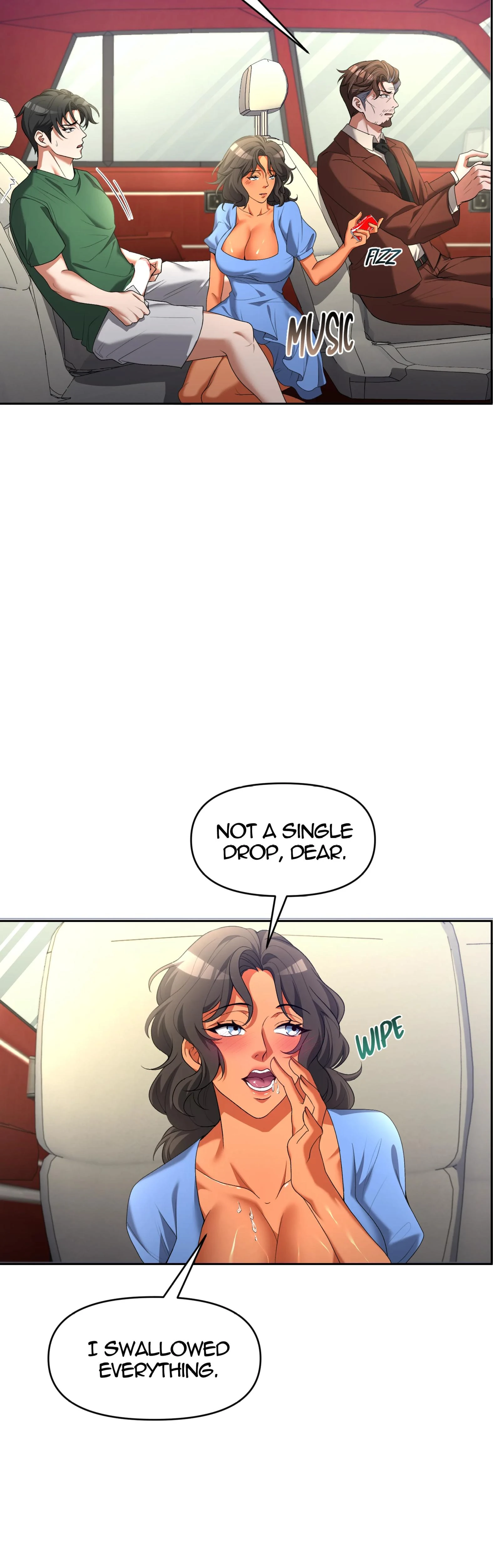 Backseat Trip With My Stepmother Chapter 04 Page 28