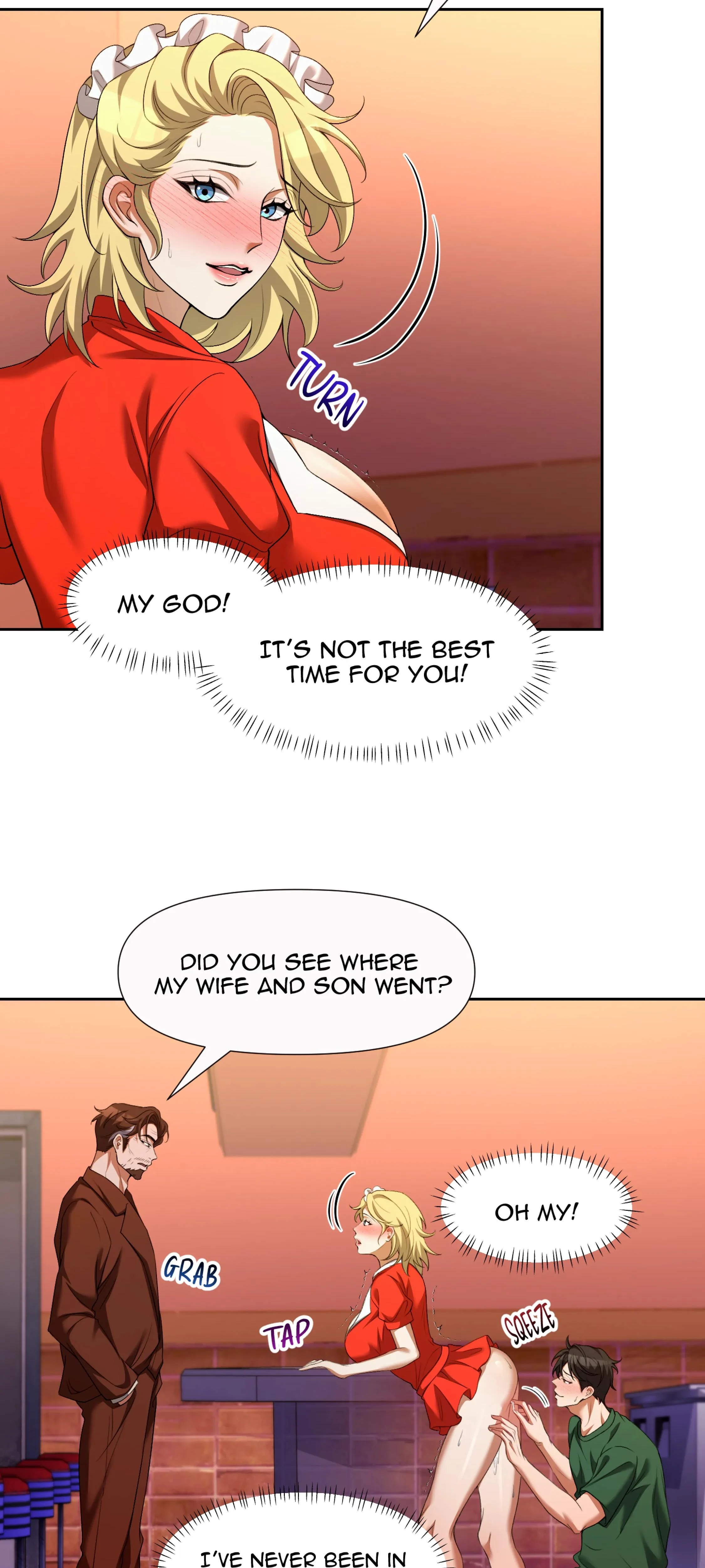 Backseat Trip With My Stepmother Chapter 07 Page 34