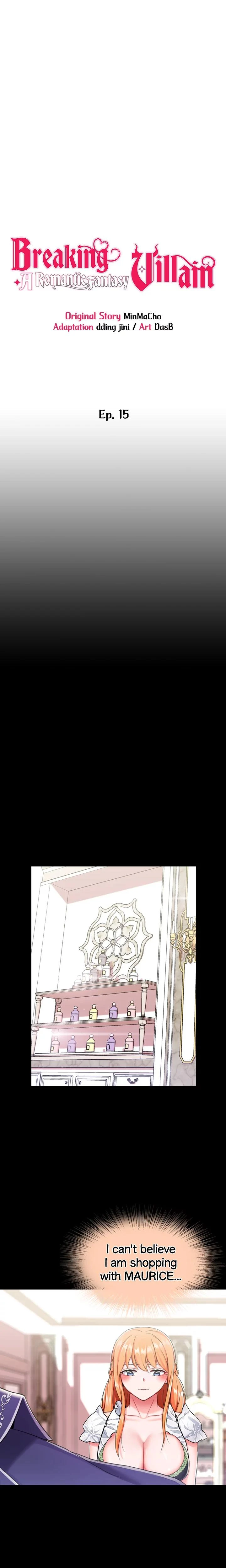 Breaking A Romantic Fantasy Villain Chapter 15 Page 2