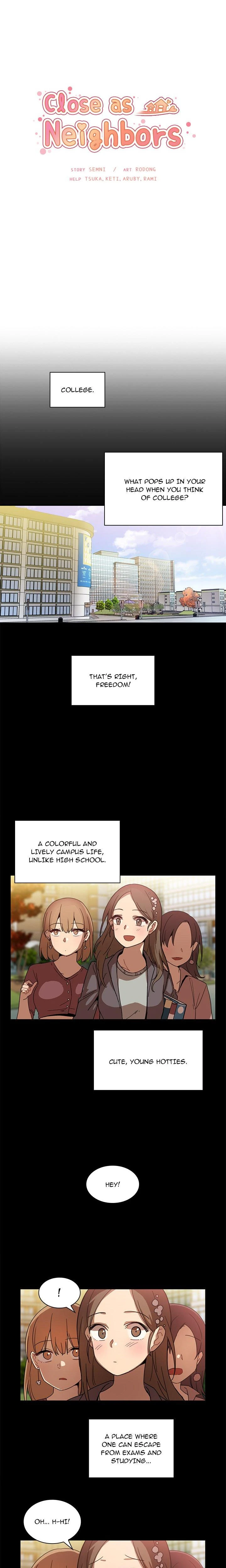 Close As Neighbors Uncensored Chapter 13 Page 2