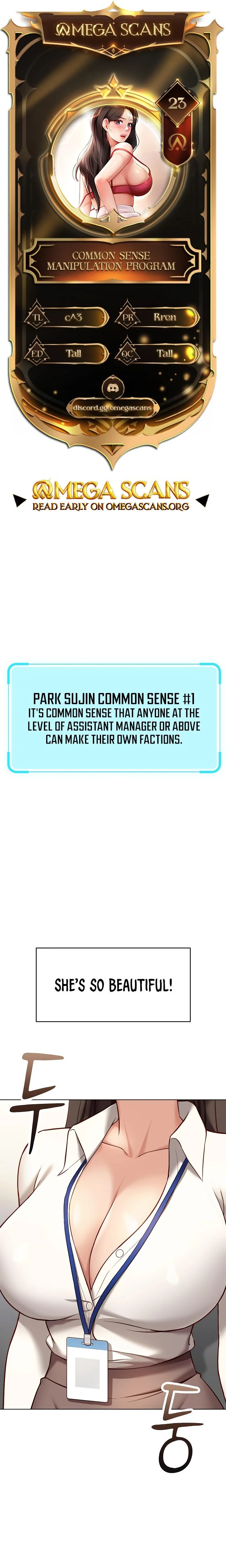 Common Sense Manipulation Program Chapter 23 Page 1