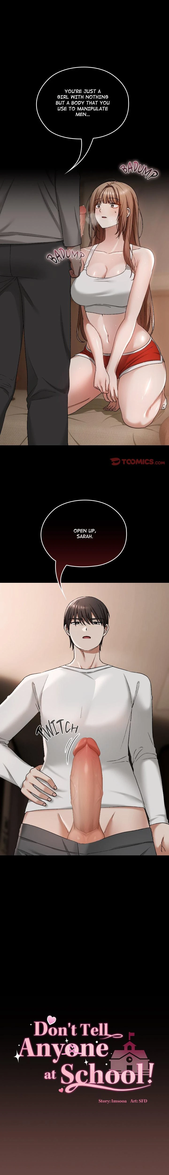Dont Tell Anyone At School Uncensored Chapter 03 Page 1