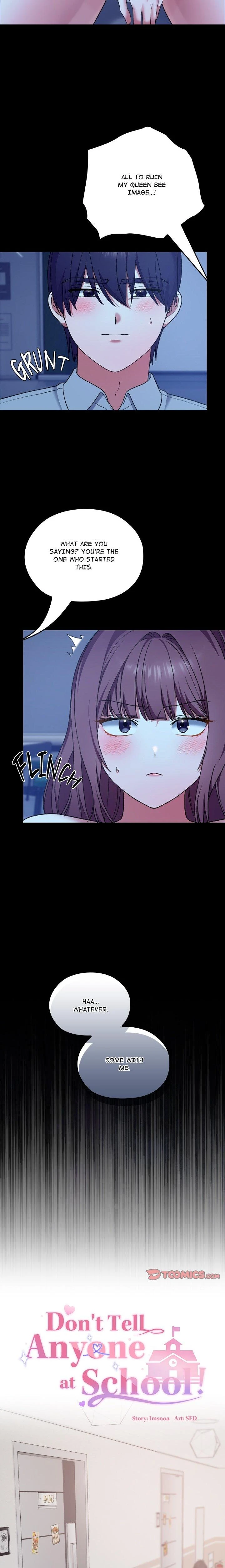 Dont Tell Anyone At School Uncensored Chapter 10 Page 8