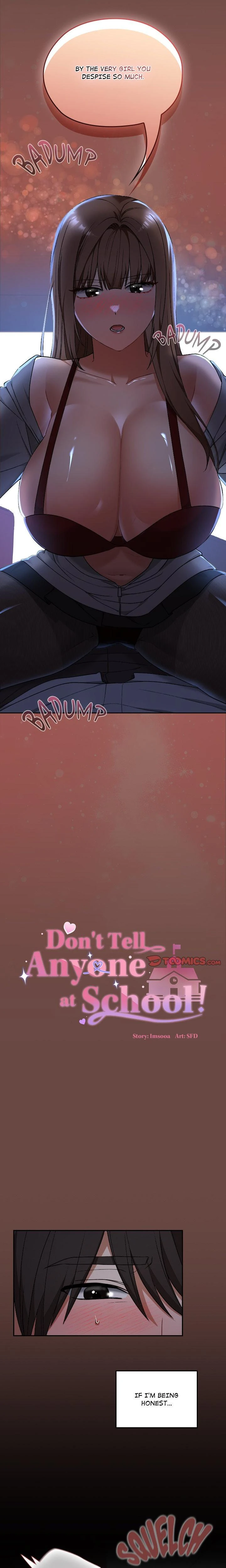 Dont Tell Anyone At School Uncensored Chapter 13 Page 4