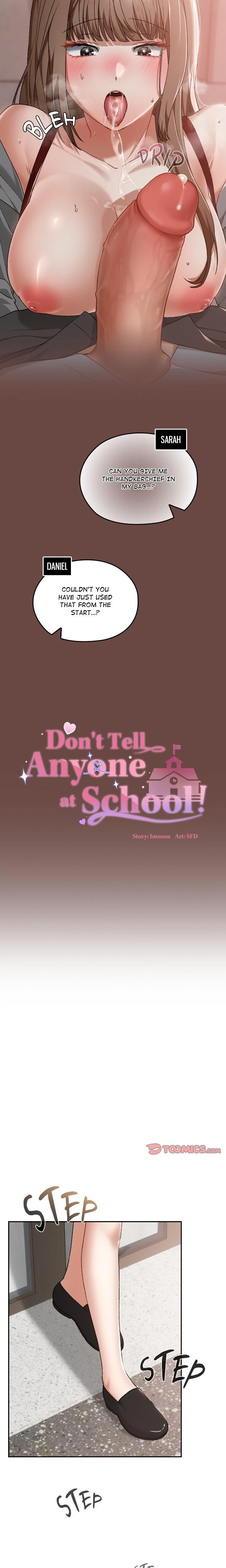 Dont Tell Anyone At School Uncensored Chapter 15 Page 19