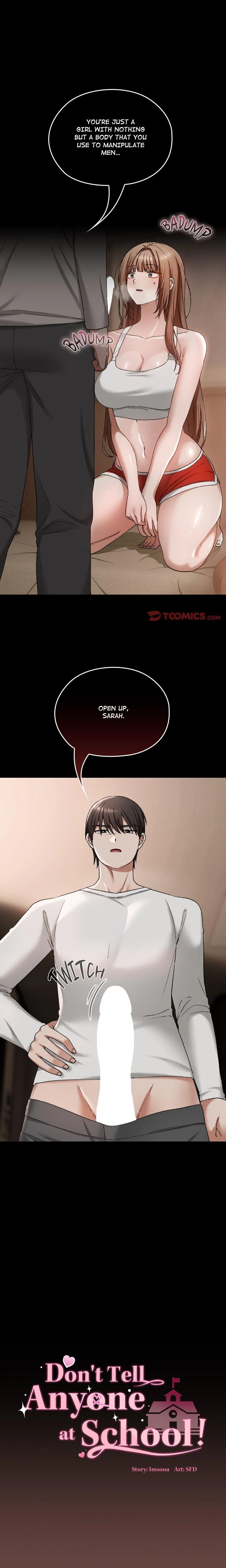 Dont Tell Anyone At School Chapter 03 Page 1