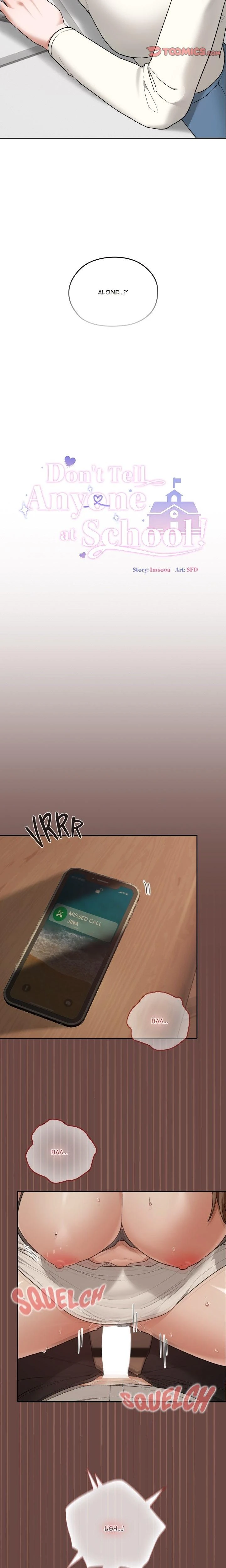 Dont Tell Anyone At School Chapter 09 Page 5