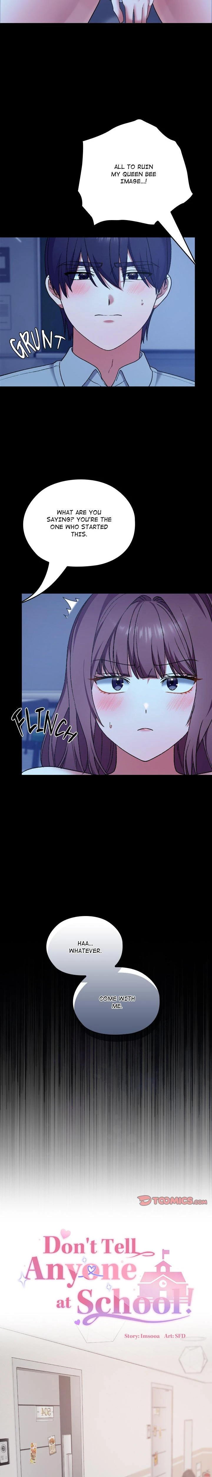Dont Tell Anyone At School Chapter 10 Page 8