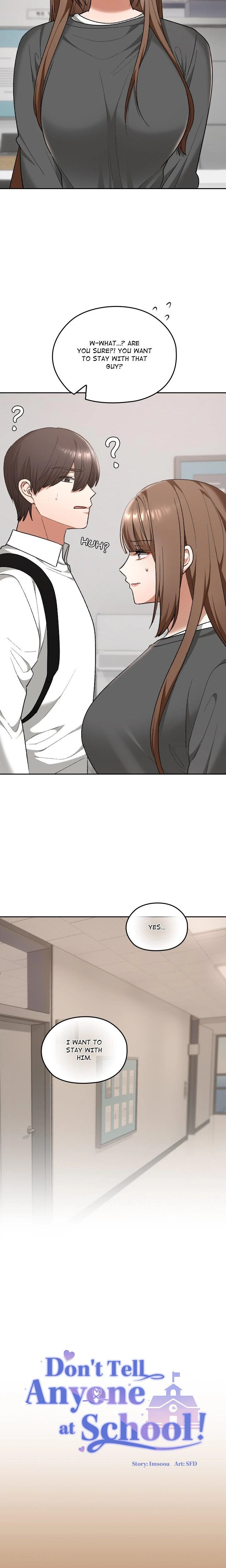 Dont Tell Anyone At School Chapter 20 Page 12