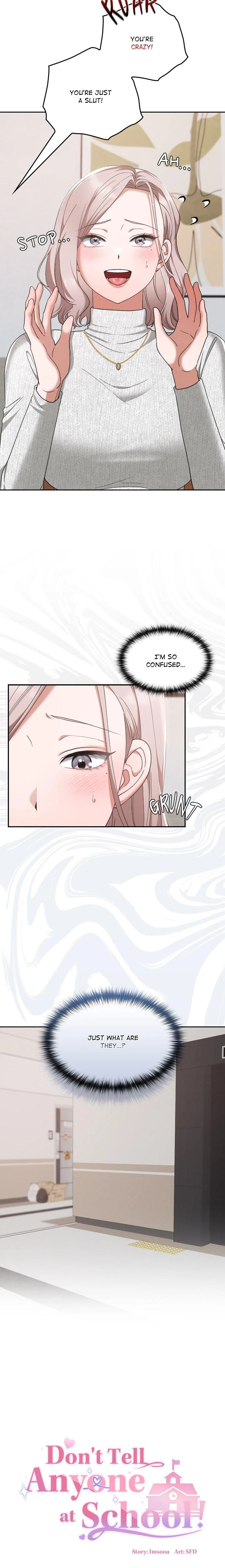 Dont Tell Anyone At School Chapter 21 Page 9