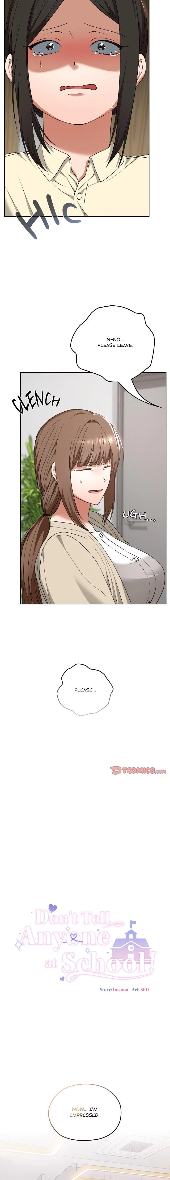 Dont Tell Anyone At School Chapter 22 Page 9