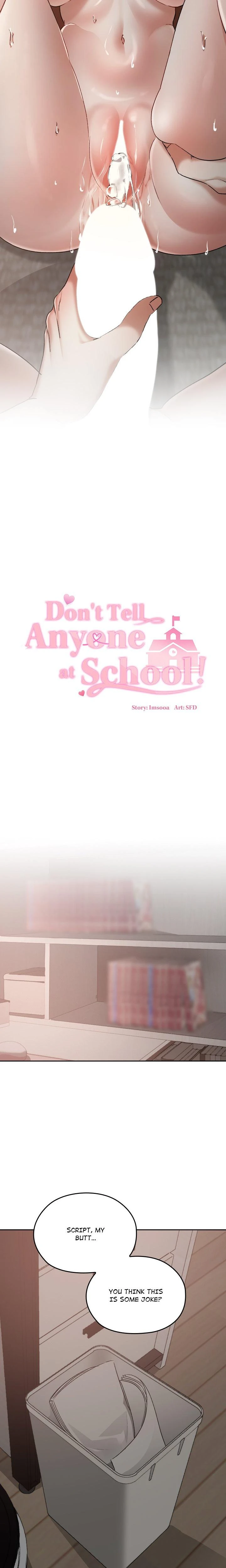 Dont Tell Anyone At School Chapter 26 Page 19