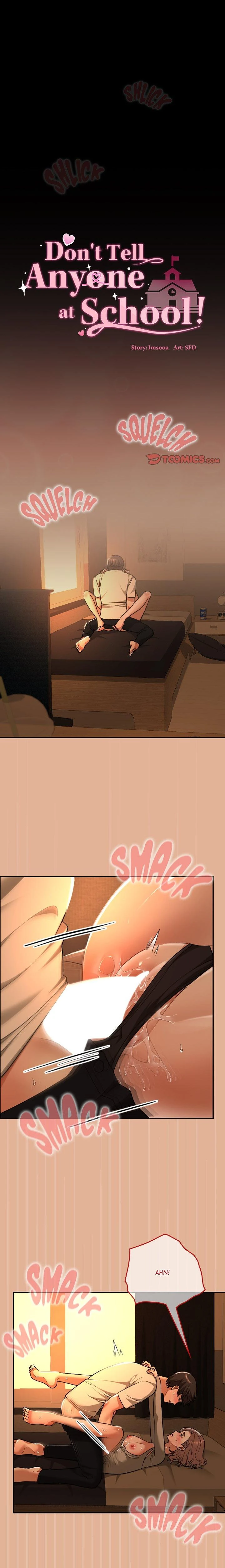 Dont Tell Anyone At School Chapter 31 Page 1