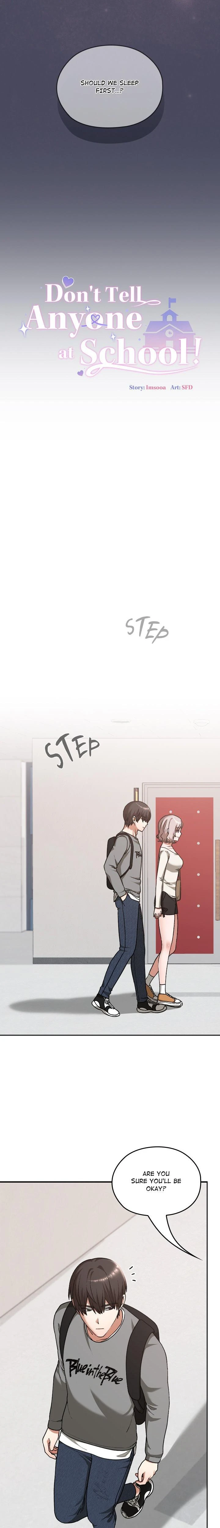 Dont Tell Anyone At School Chapter 32 Page 4