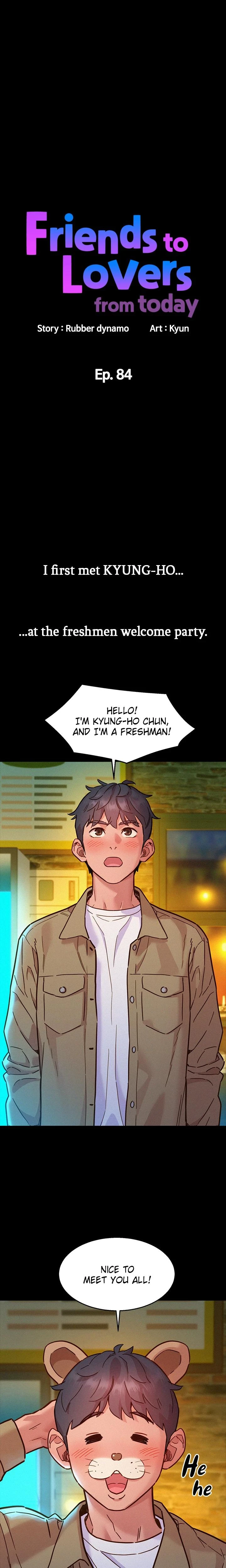 Friends To Lovers From Today Chapter 084 Page 1