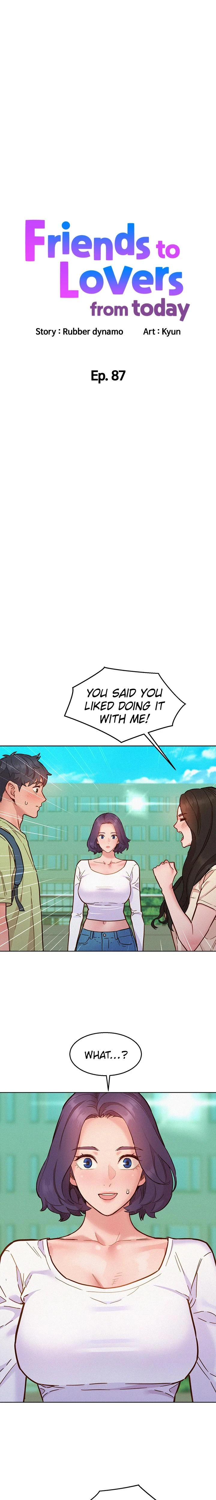Friends To Lovers From Today Chapter 087 Page 1