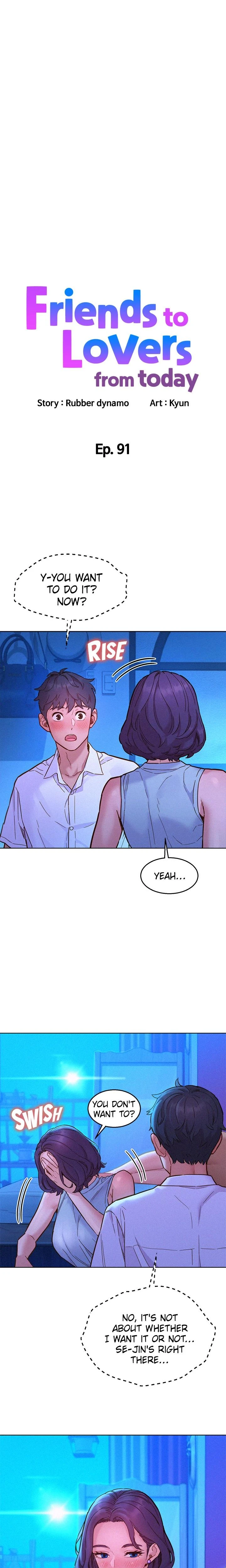 Friends To Lovers From Today Chapter 091 Page 1