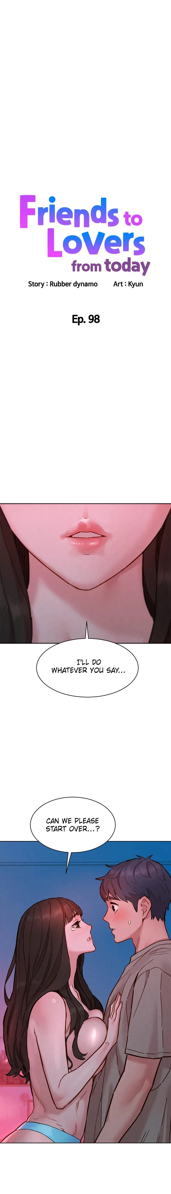 Friends To Lovers From Today Chapter 098 Page 1