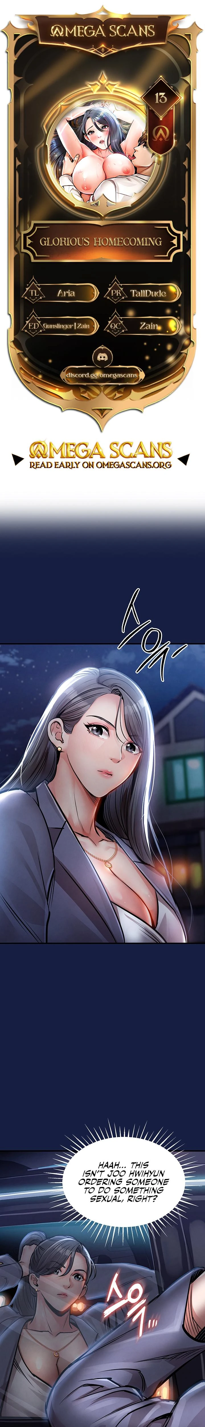 Glorious Homecoming Chapter 13 Page 1