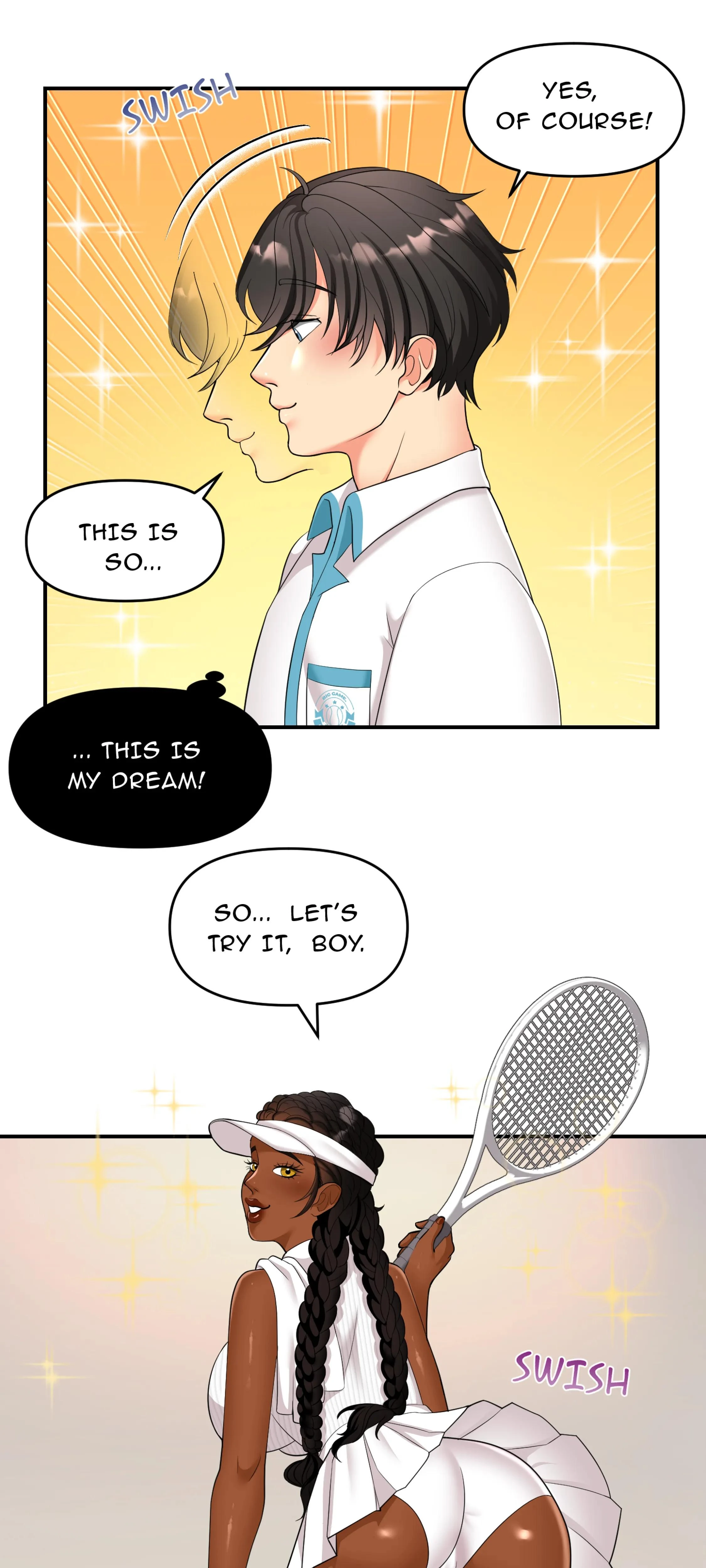 Huge Tennis Uncensored Chapter 02 Page 1