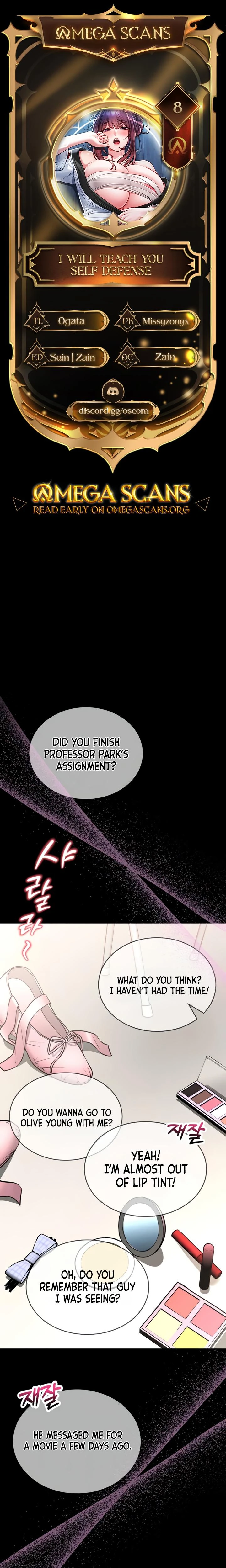 I Will Teach You Self Defense Chapter 08 Page 1