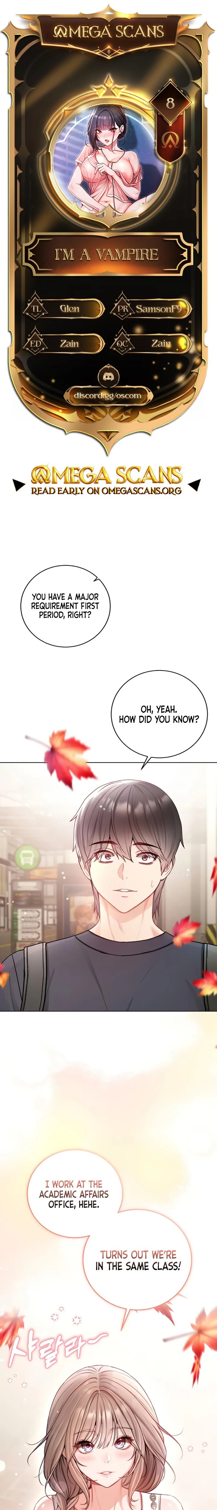 Im A Vampire Chapter 08 Page 1