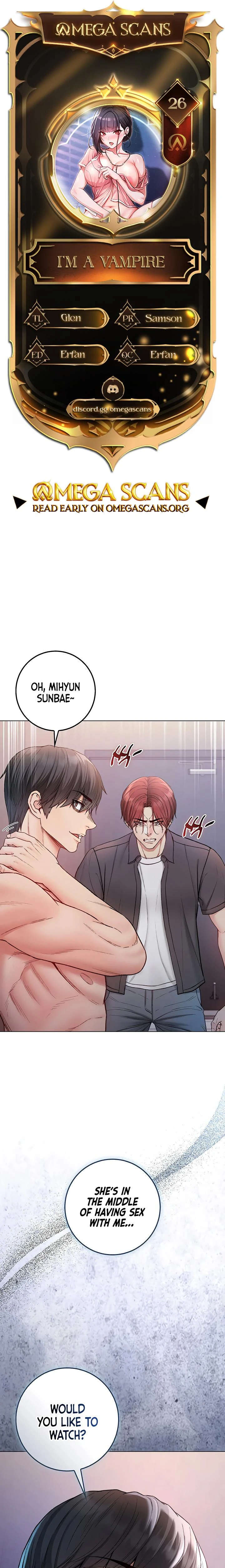 Im A Vampire Chapter 26 Page 1