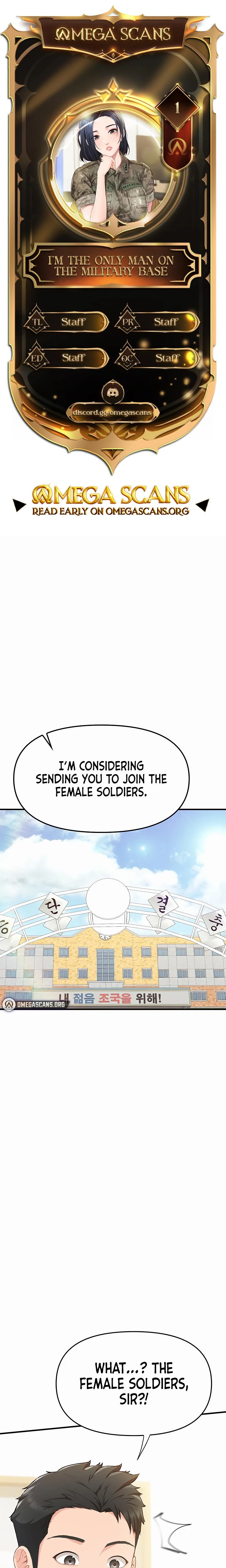 Im The Only Man On The Military Base Chapter 01 Page 1