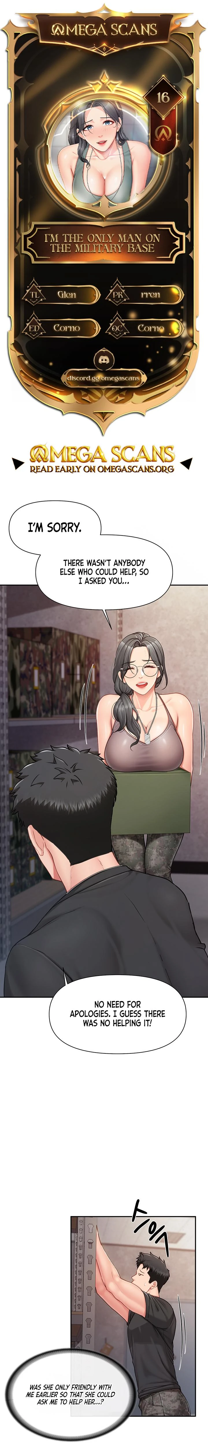 Im The Only Man On The Military Base Chapter 16 Page 1