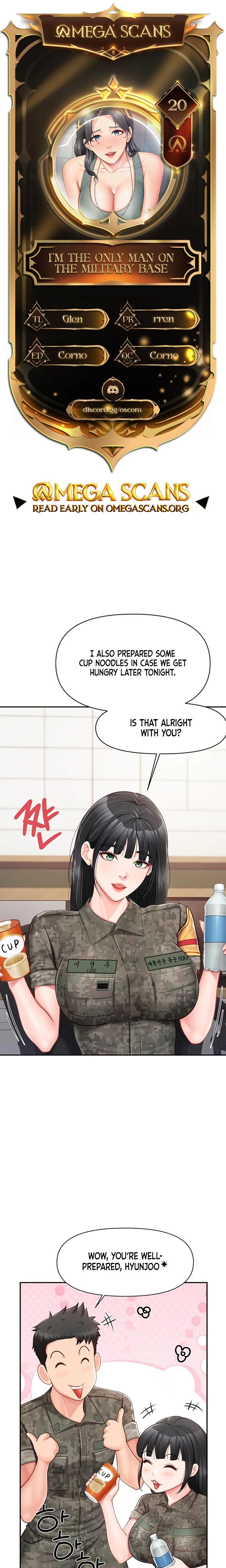 Im The Only Man On The Military Base Chapter 20 Page 1
