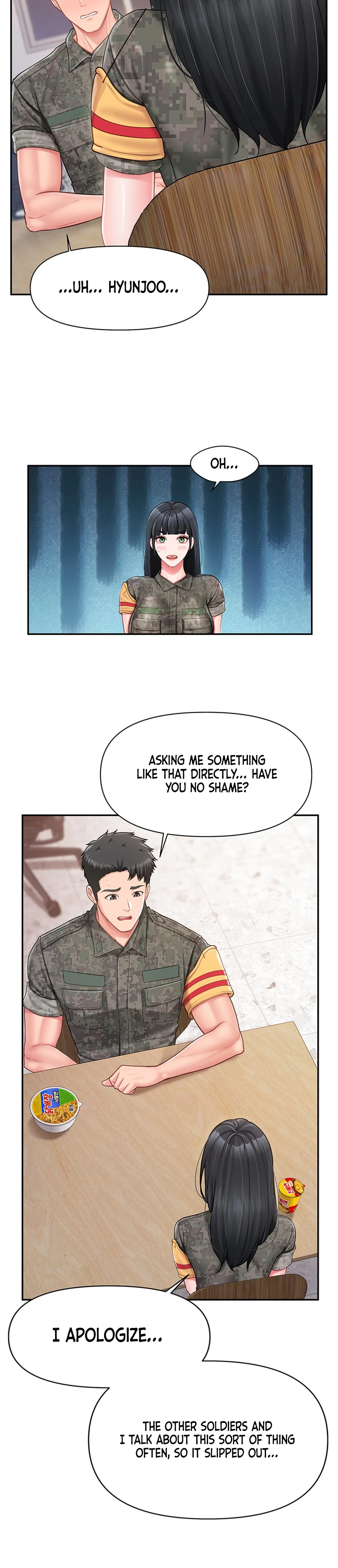 Im The Only Man On The Military Base Chapter 21 Page 12