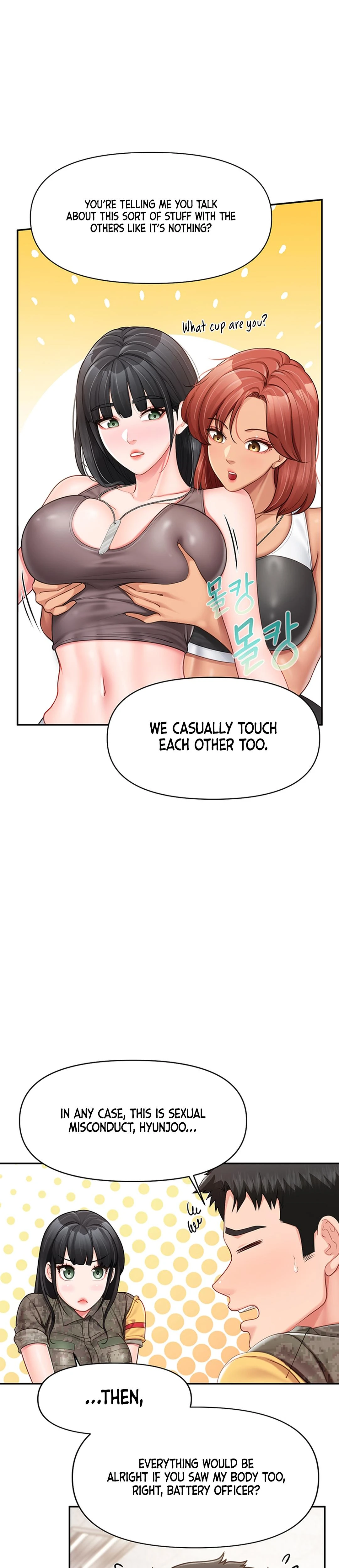 Im The Only Man On The Military Base Chapter 21 Page 13
