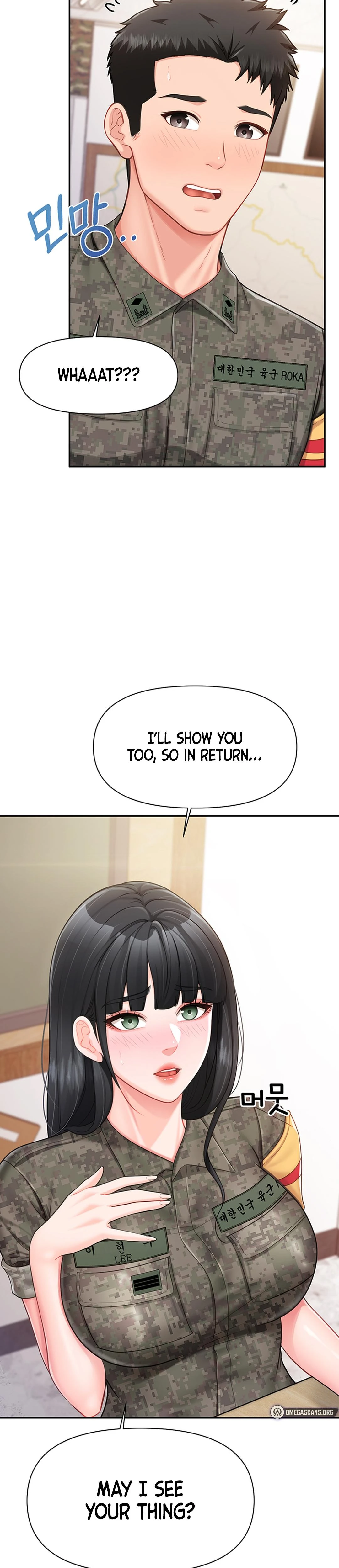 Im The Only Man On The Military Base Chapter 21 Page 14