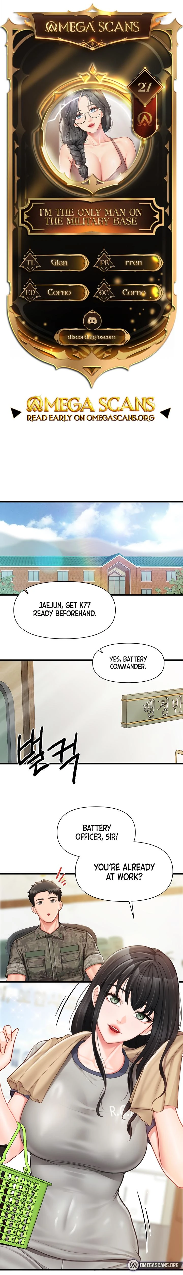 Im The Only Man On The Military Base Chapter 27 Page 1