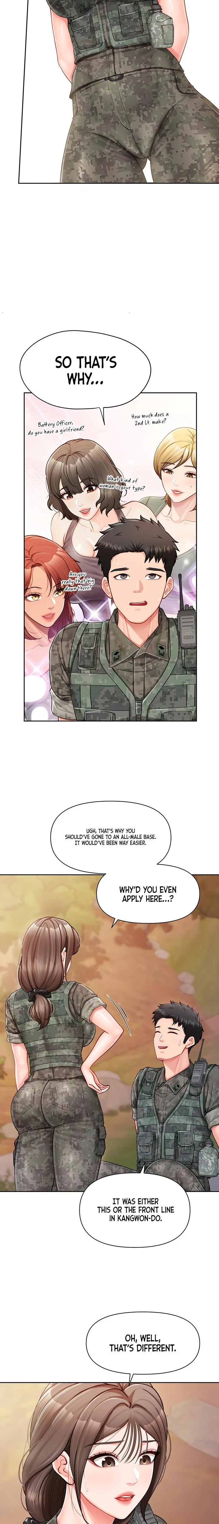 Im The Only Man On The Military Base Chapter 27 Page 10
