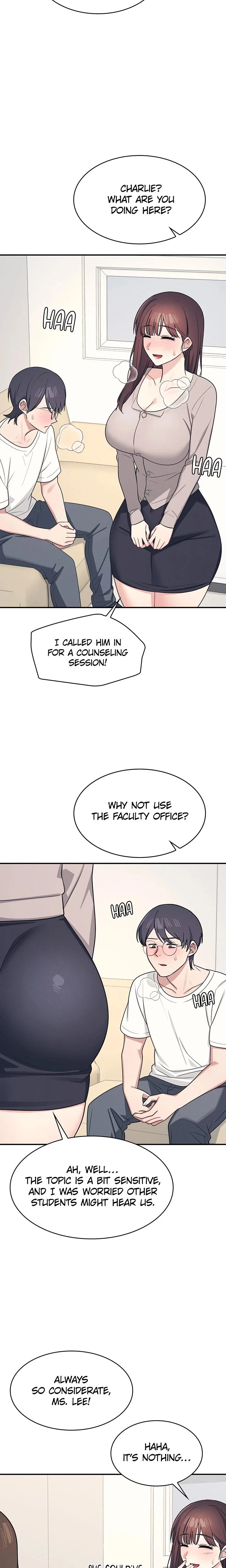 Julie At The Prep Academy Chapter 15 Page 8