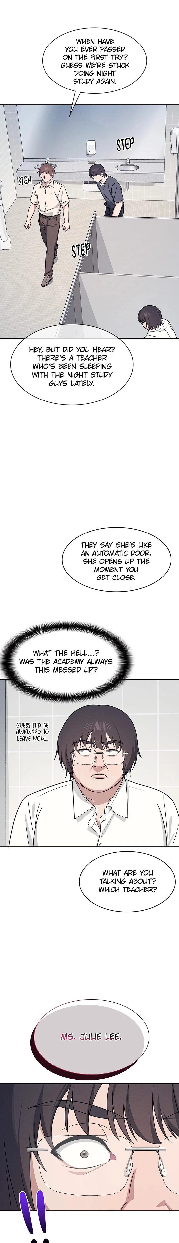 Julie At The Prep Academy Chapter 18 Page 7