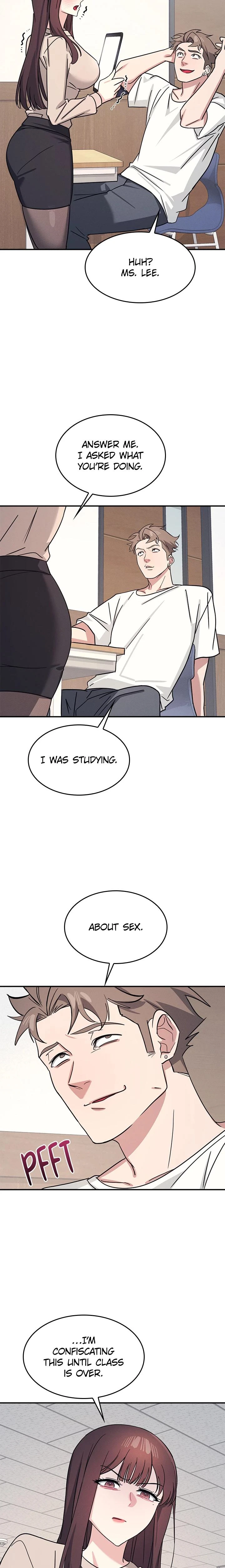 Julie At The Prep Academy Chapter 26 Page 12