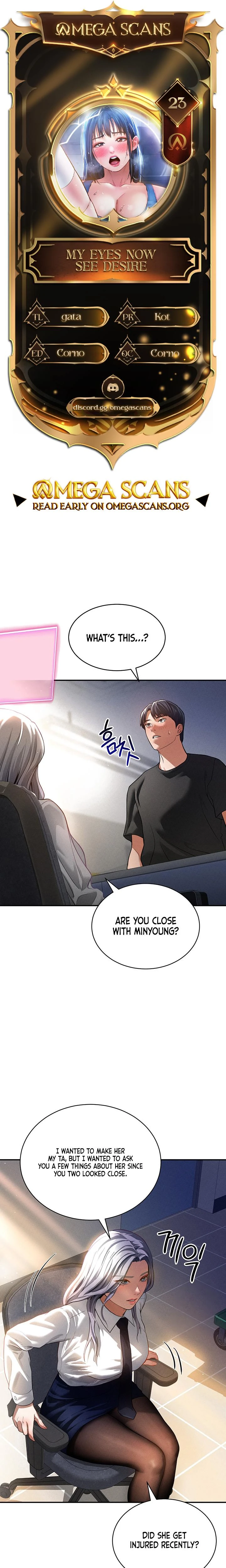My Eyes Now See Desire Chapter 23 Page 1