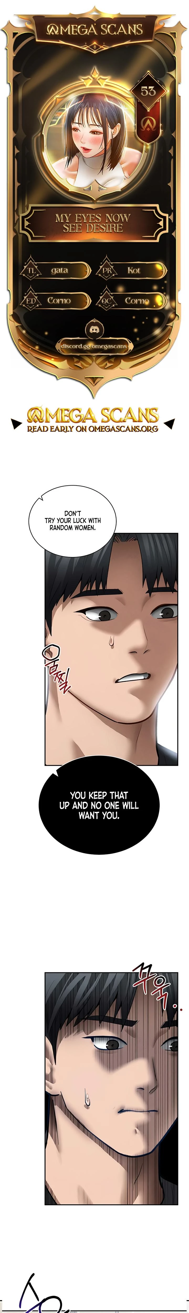 My Eyes Now See Desire Chapter 53 Page 1
