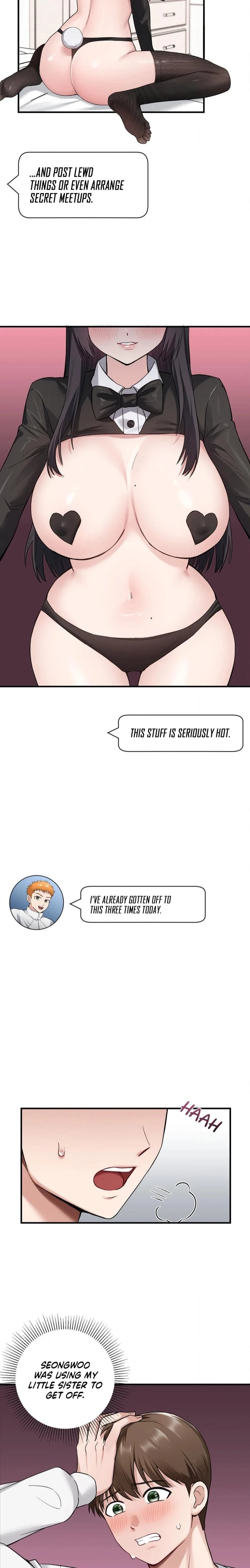 My Story On My Stepsisters Secret Account Chapter 01 Page 16