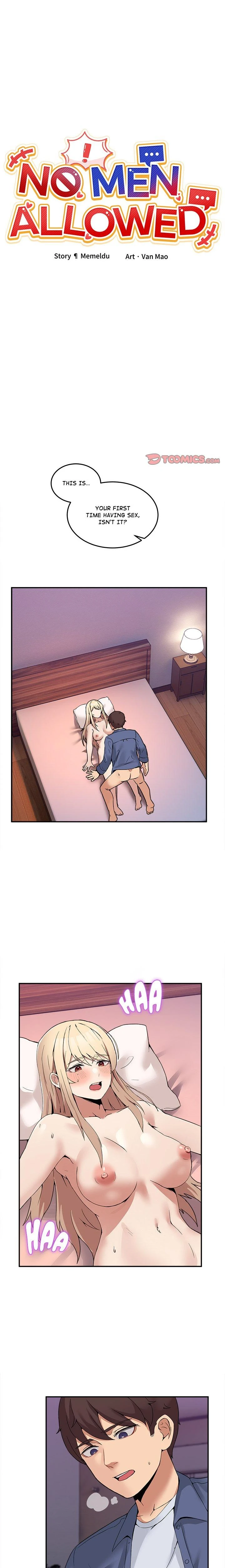 No Men Allowed Chapter 06 Page 1